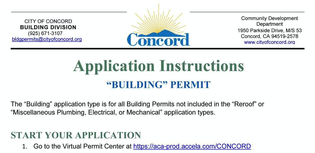 Application Instructions